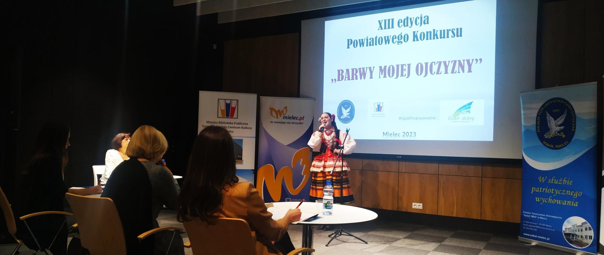 Wyróżnienie w Powiatowym Konkursie Barwy Mojej Ojczyzny