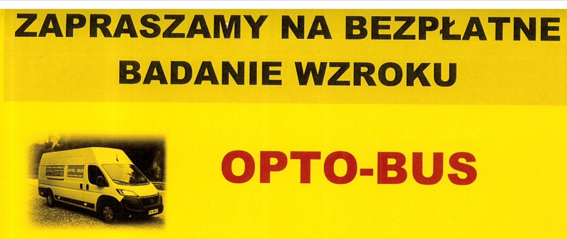 Bezpłatne badania wzroku