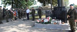 Obchody wybuchu II Wojny Światowej w gminie Brańszczyk na cmentarzu w Brańszczyku.