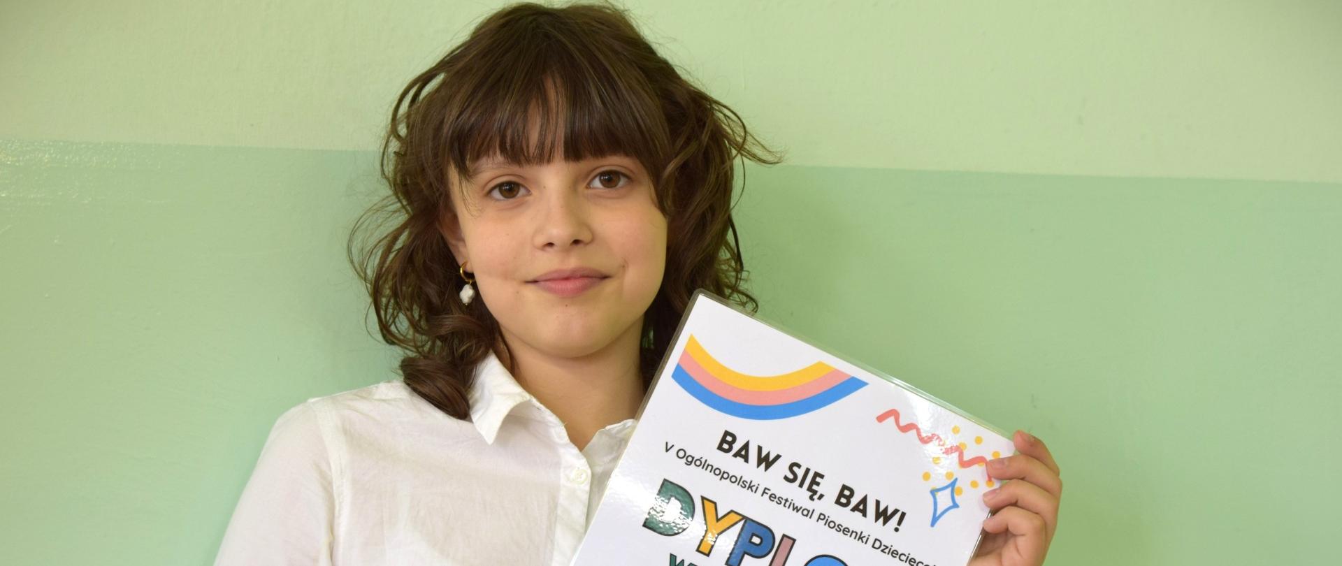 Wyróżnienie dla Ines Zborowskiej