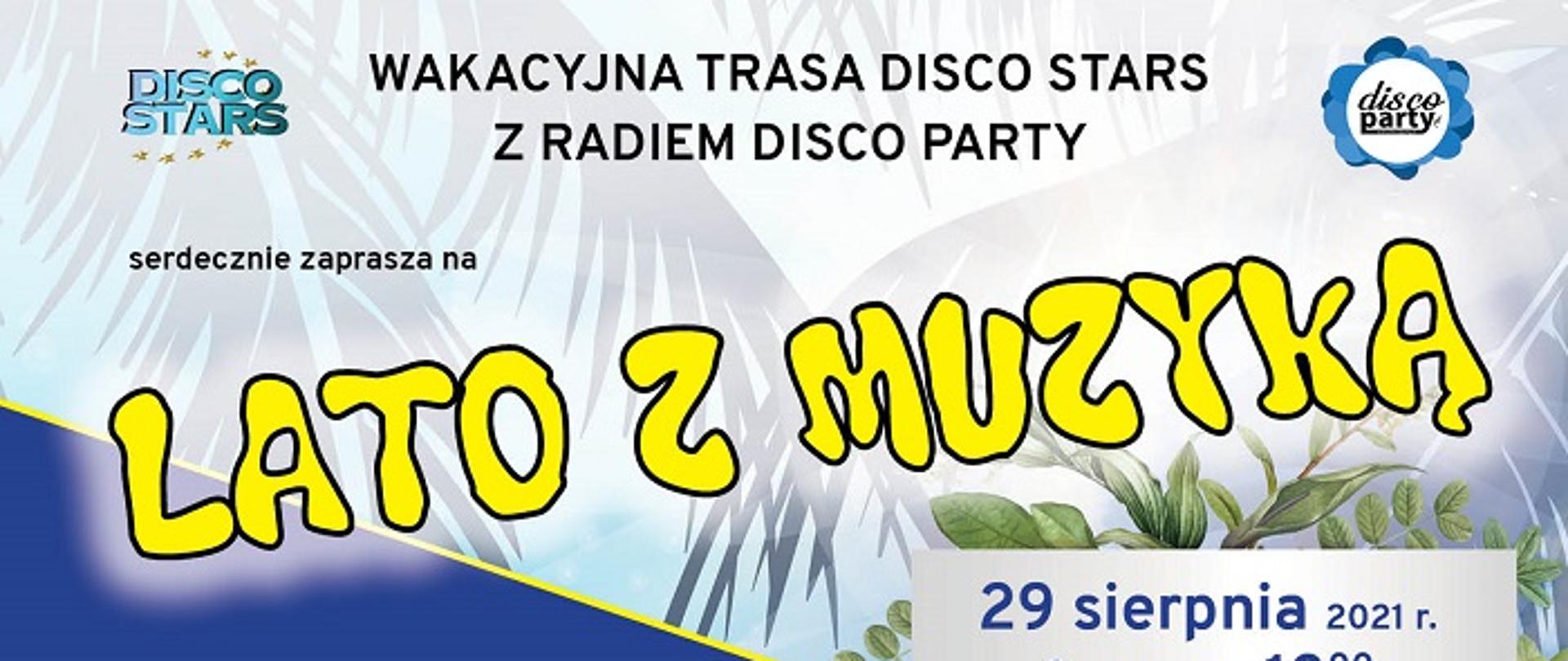 Zaproszenie na "Lato z muzyką". Rozpoczęcie: godz. 13.00, przy Urzędzie Gminy Repki