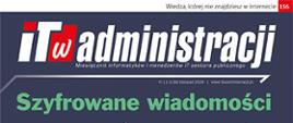 Okładka czasopisma IT w administracji