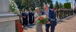Podczas uroczystego nadania nazwy Skwerowi im. ks. kan. Władysława Dymitrowicza 
