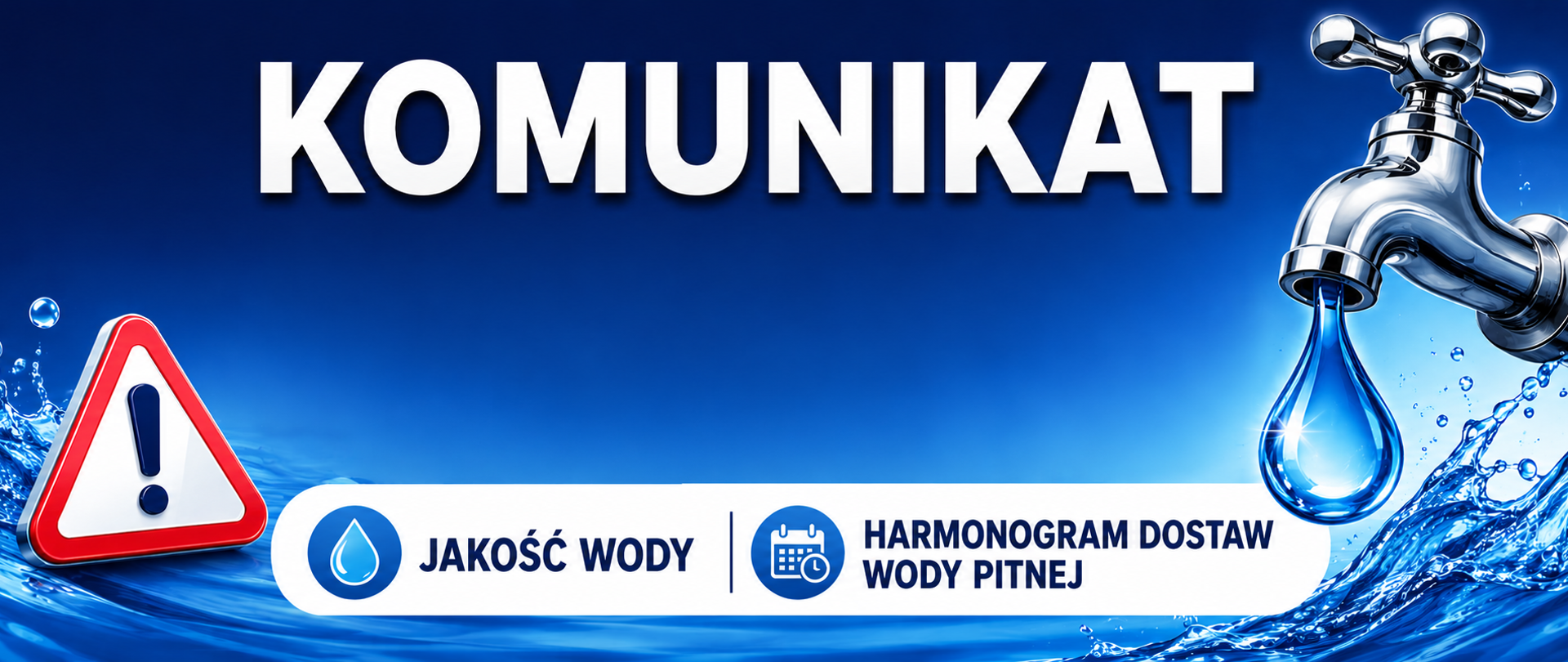 Woda nie nadaje się do spożycia przez ludzi do przygotowania posiłków, lodu, mycia owoców, warzyw, mycia zębów i kąpieli! 