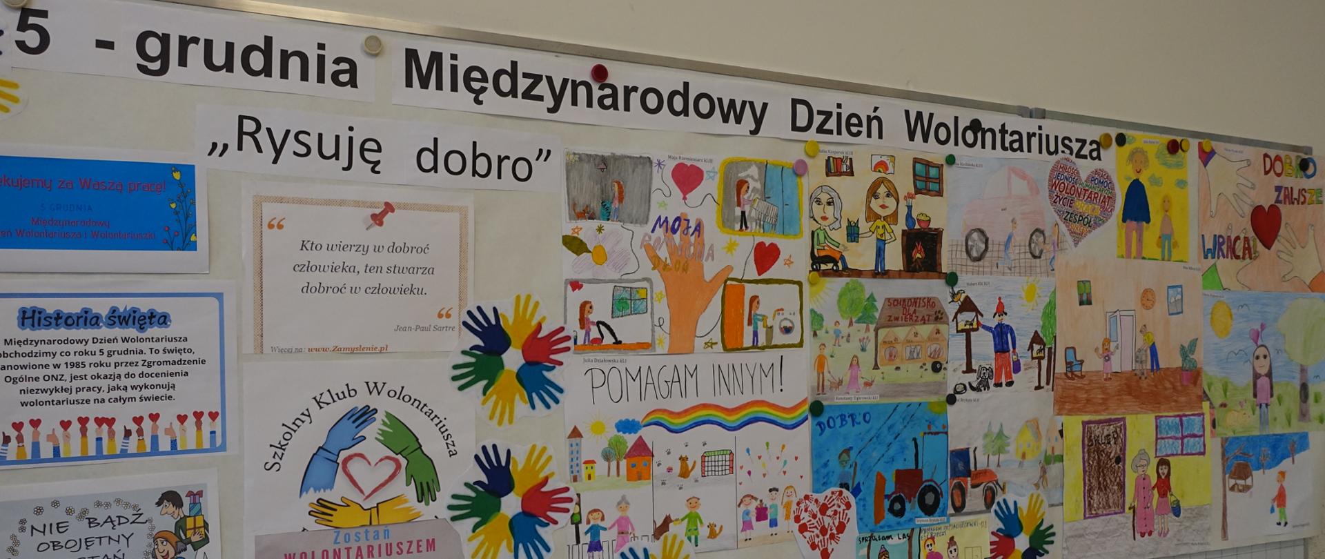 Prace plastyczne uczniów