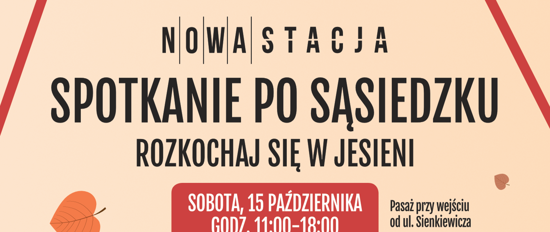 Spotkanie po sąsiedzku - Rozkochaj się w jesieni 