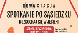 Spotkanie po sąsiedzku - Rozkochaj się w jesieni 