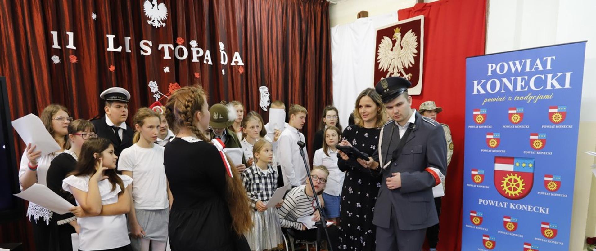 Obchody Święta Niepodległości w SOSW w Baryczy