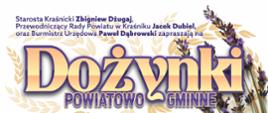 Dożynki Powiatowo-Gminne w Urzędowie