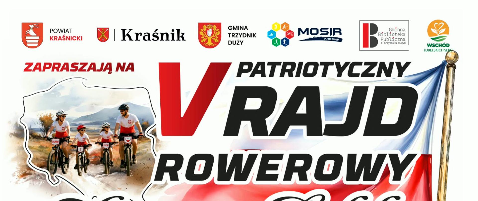 V Patriotyczny Rajd Rowerowy „Dumny z Polski” – 20 września 2026 r.