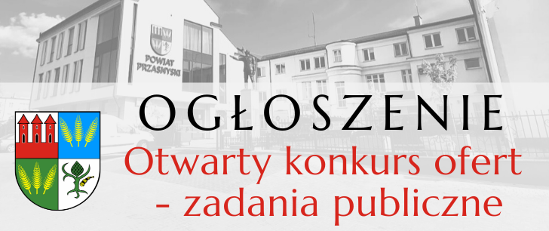 Ogłoszenie otwarty konkurs ofert zadanie publiczne