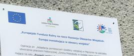 zdjęcie tablicy informacyjnej