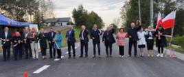 Otwarcie drogi w Przysiekach