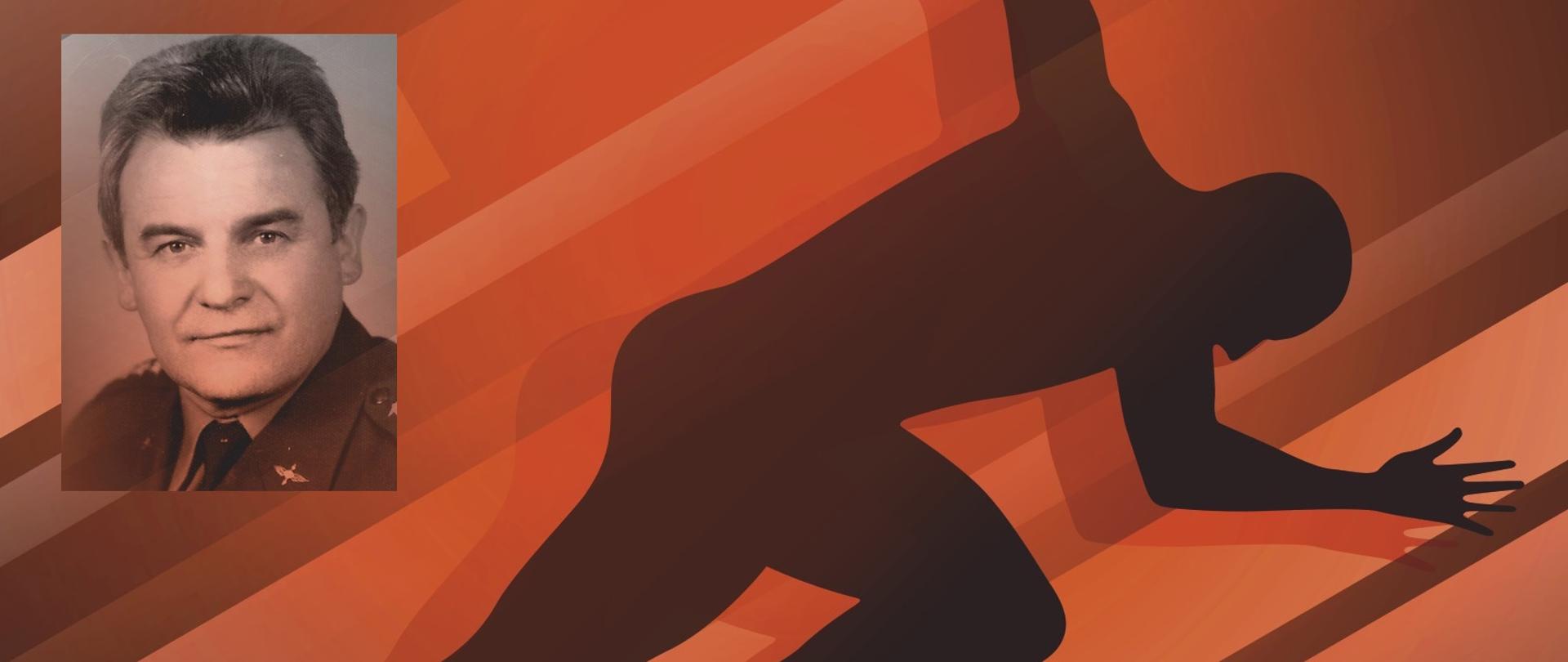 Plakat promujący Memoriał płk. Wiesława Kiryka w Lekkiej Atletyce