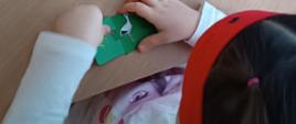 Terapia surdopedagogiczna - dziecko w trakcie zajęć