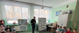 Bezpieczne ferie-spotkanie z policjantem