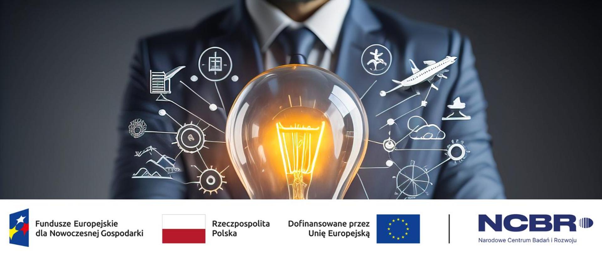 Banner promujący projekt pn.: Innowacyjne zamówienia publiczne