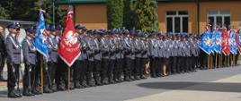 Wojewódzkie Obchody Święta Policji oraz wręczenie sztandaru zambrowskiej jednostce Policji