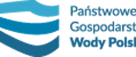Logo Państwowych Gospodarstw Wodnych ,,Wody Polskie"