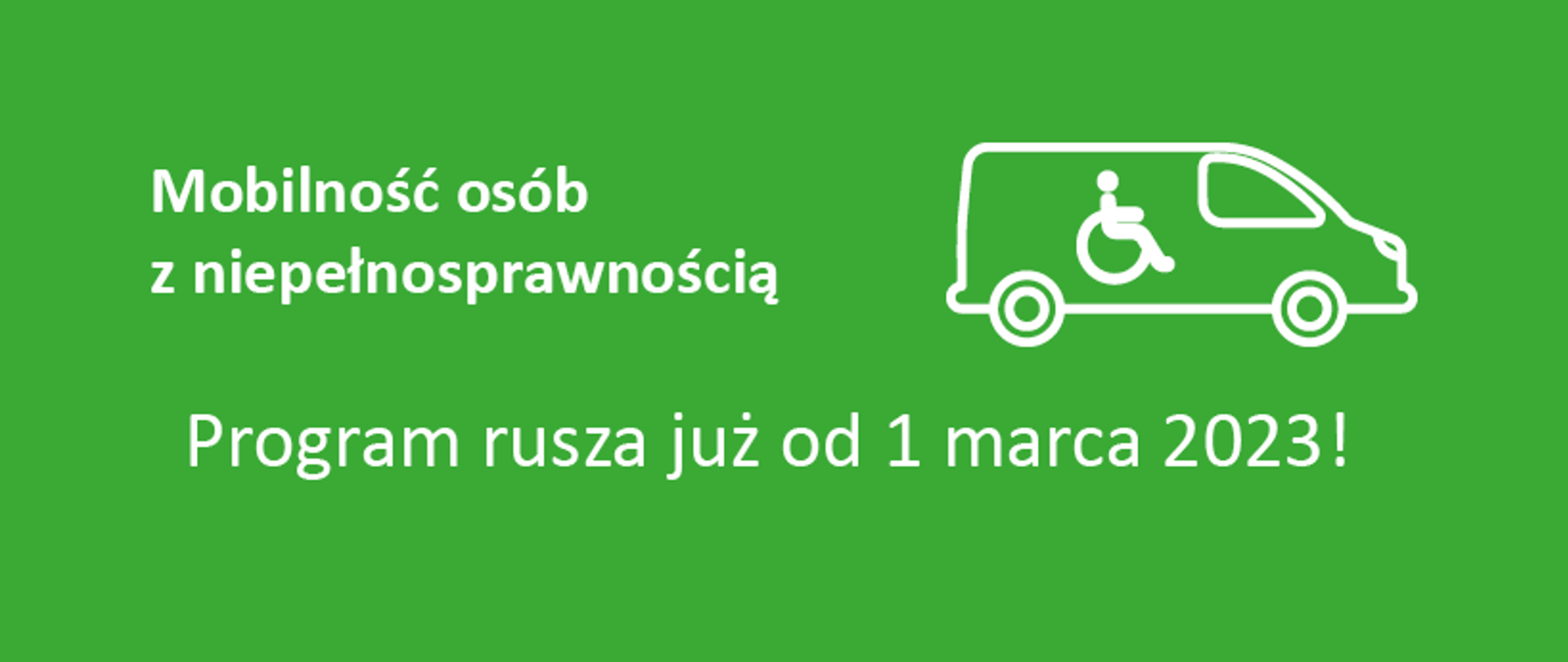 mobilność osób z niepełnosprawnością - program PFRON