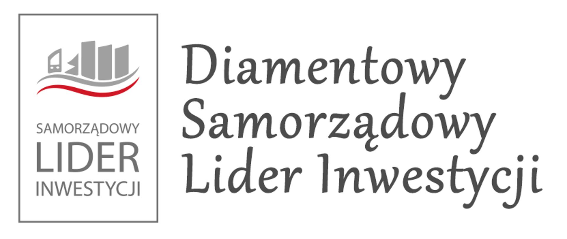 Certyfikat Diamentowy Samorządowy Lider Inwestycji 