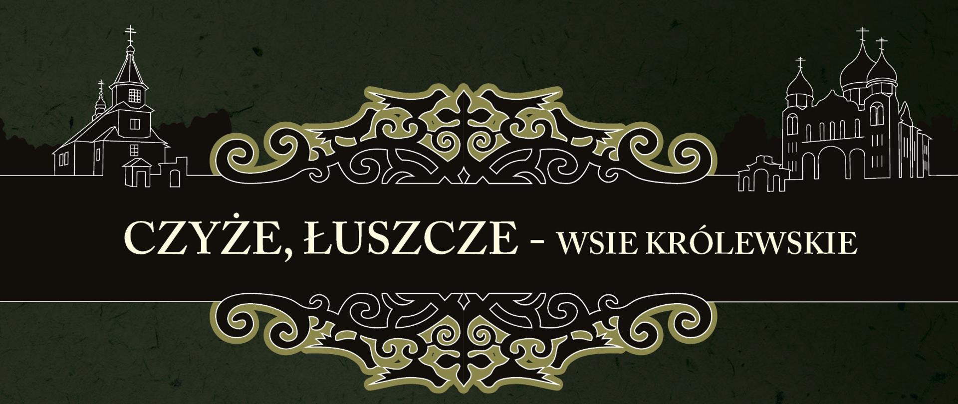 Plakat promujący wydarzenie - na zielonym tle informacje organizacyjne