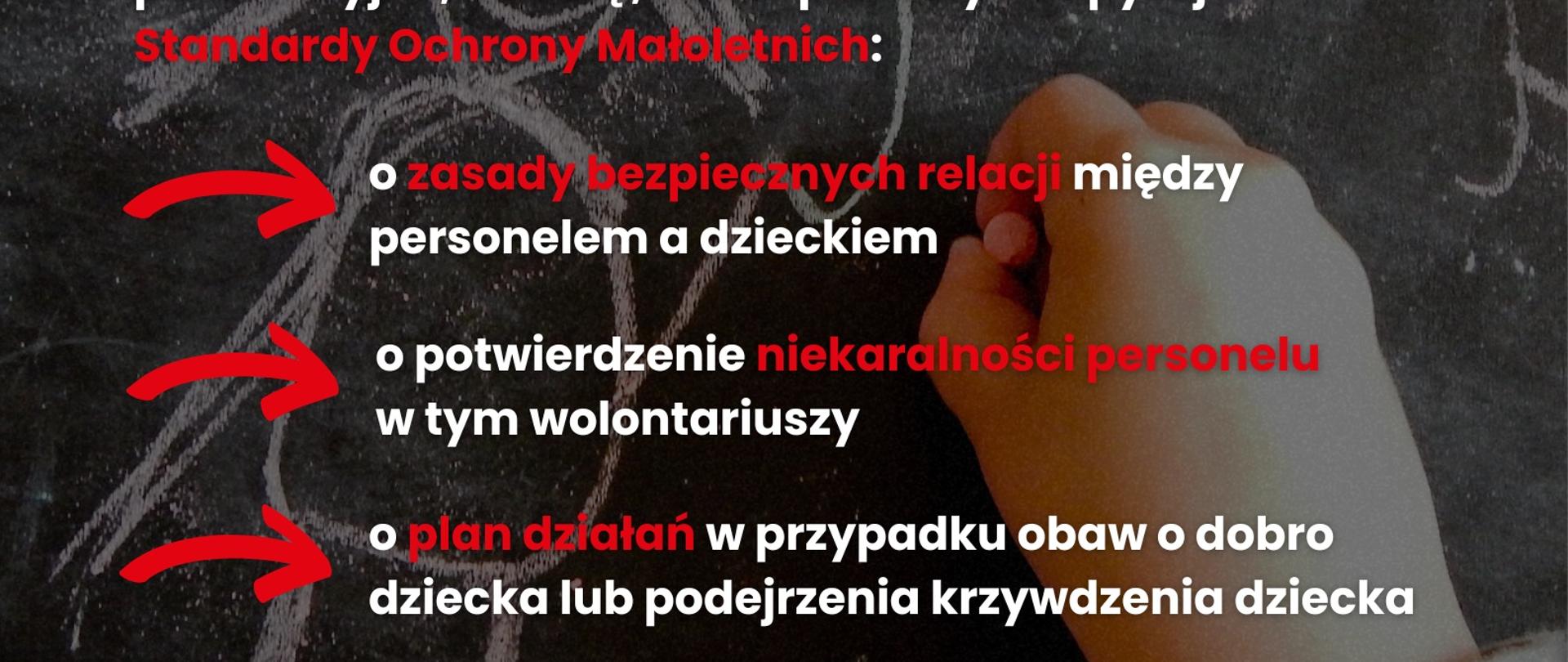 kampania informacyjna dot. ochrony małoletnich
