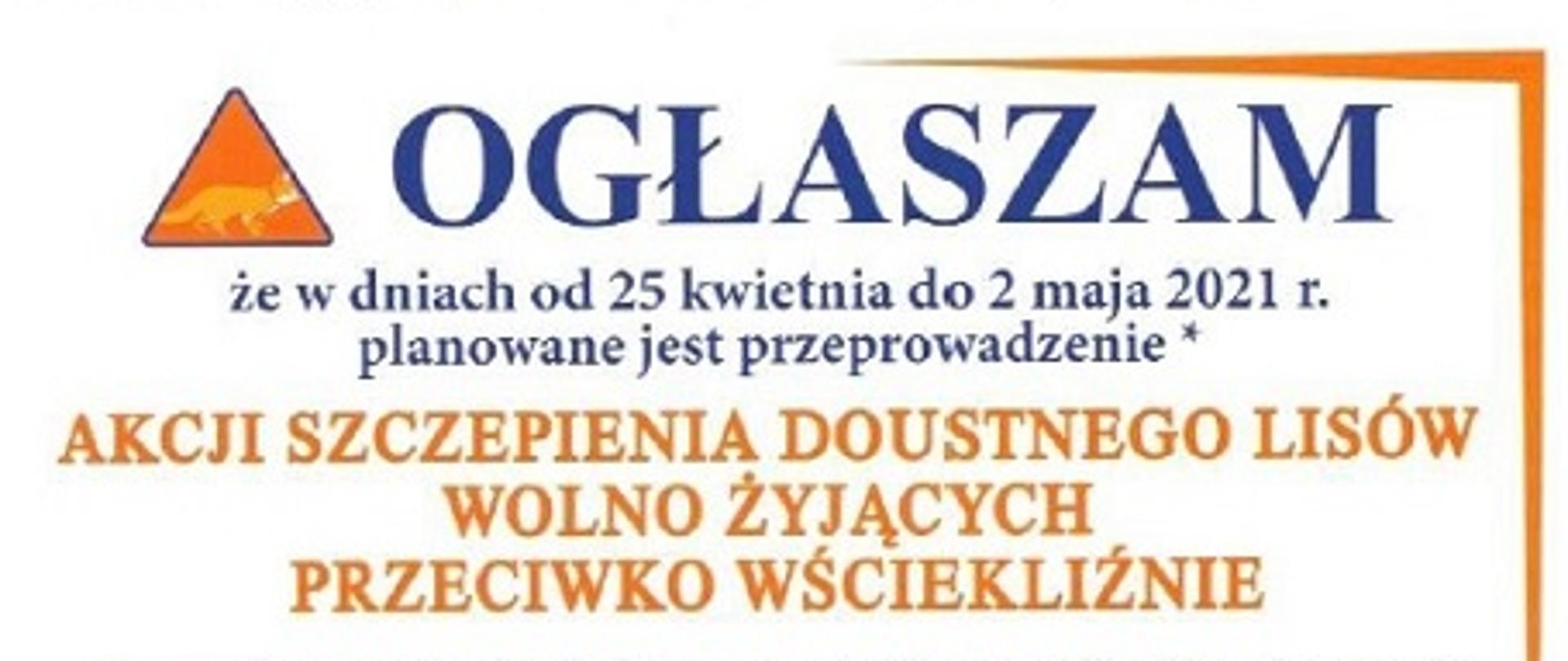 Komunikat Mazowieckiego Wojewódzkiego Lekarza Weterynarii 