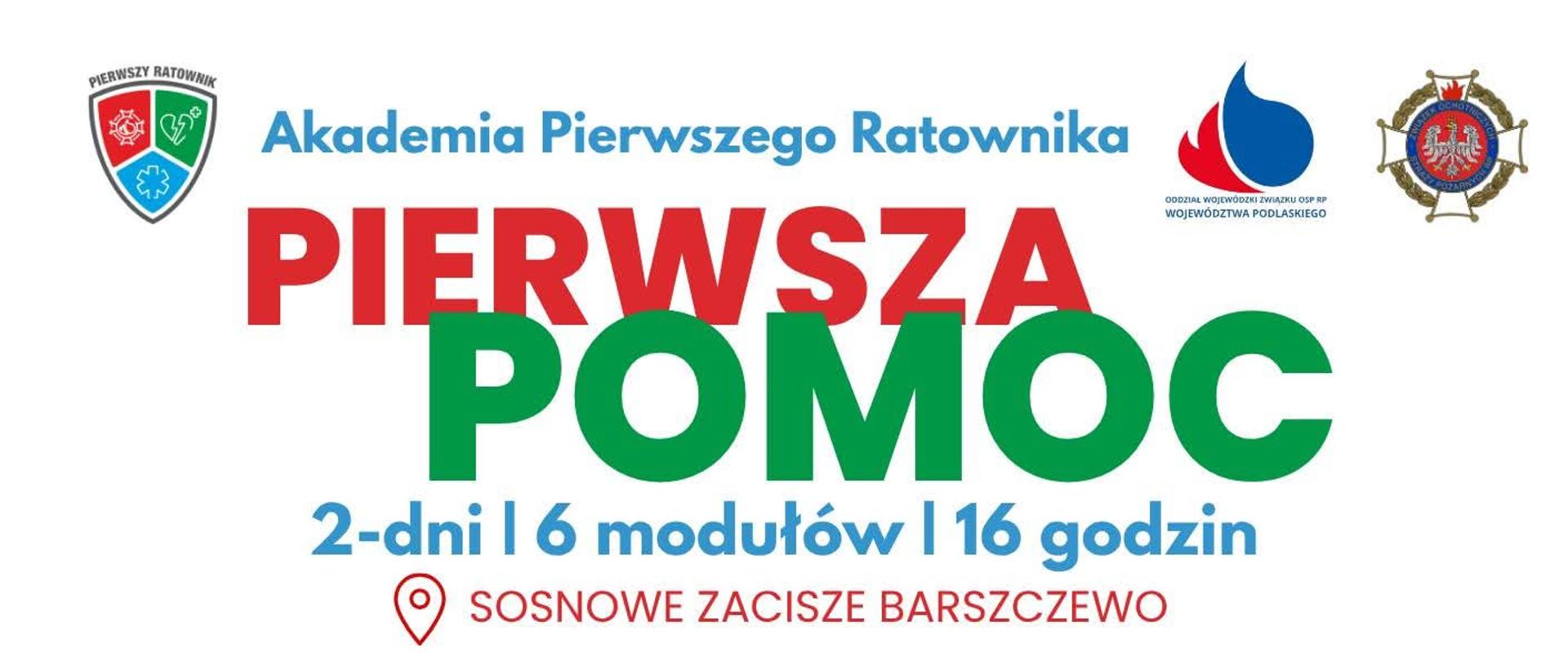 Kurs Pierwszej Pomocy w ramach Akademii Pierwszego Ratownika w województwie podlaskim