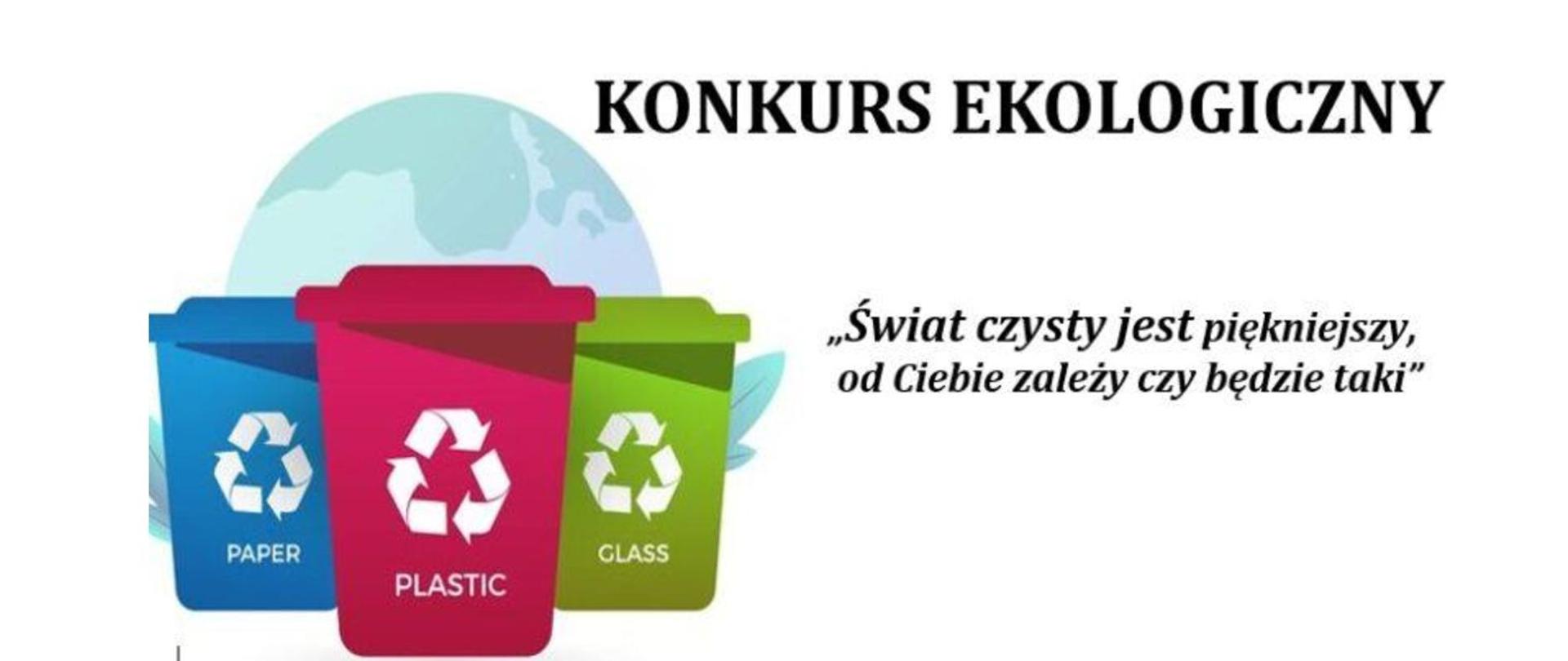 Plakat - konkurs ekologiczny