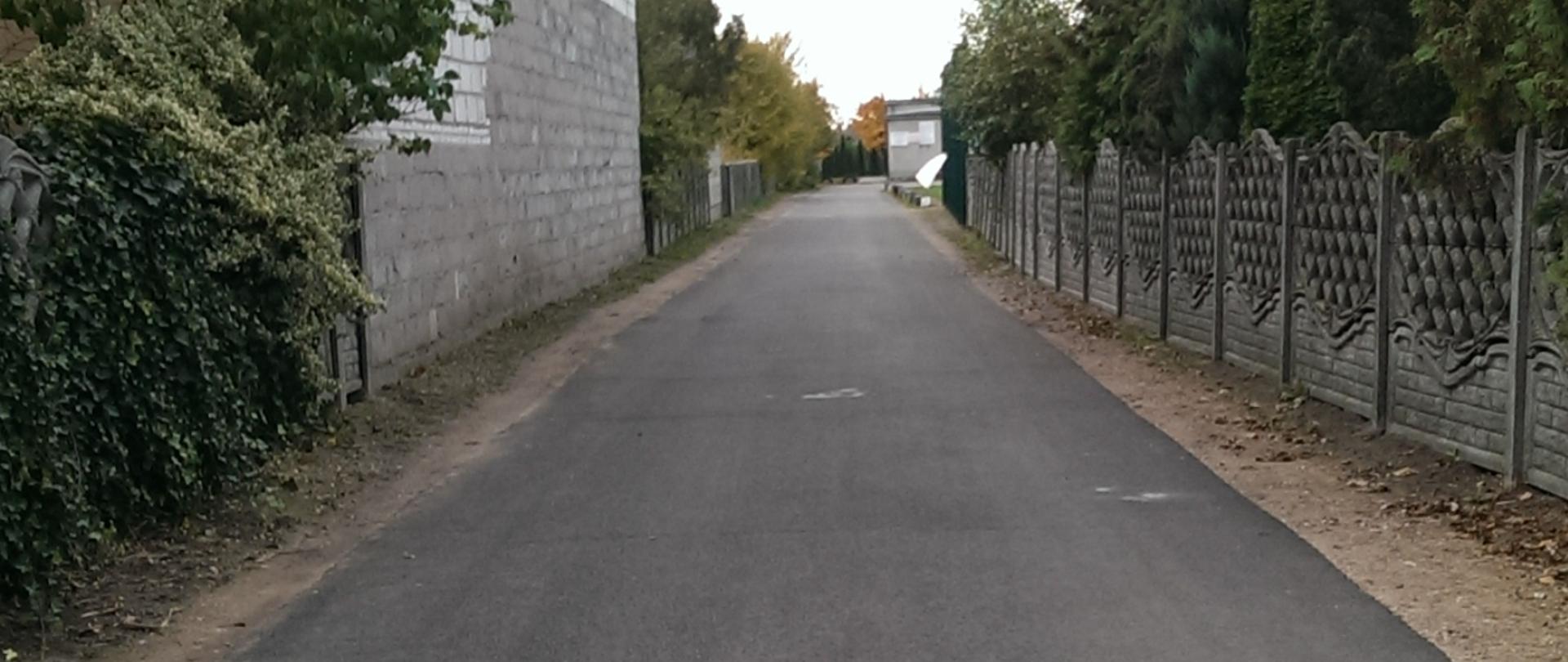 Remont nawierzchni drogi do Zespołu Szkół w Lutocinie