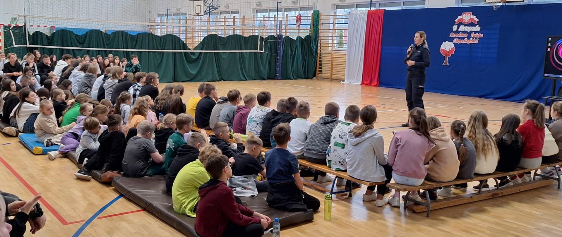 Spotkanie z policjantką