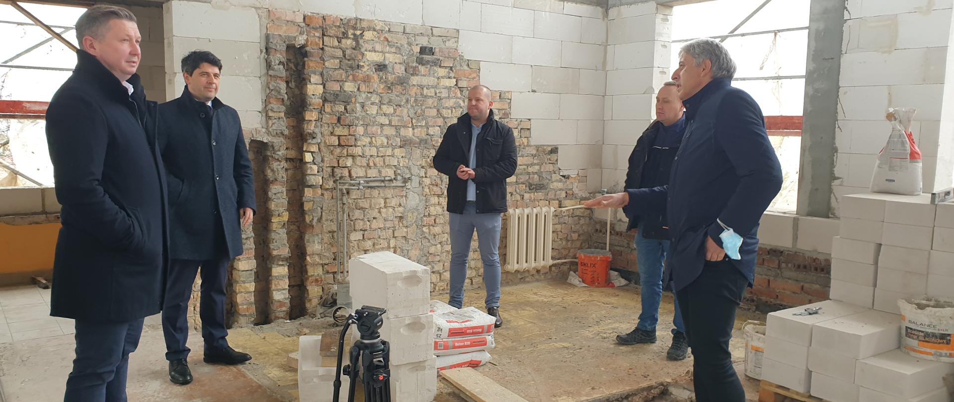 DPS w Choroszczy podczas przebudowy budynku głównego z dofinansowaniem z RFIL