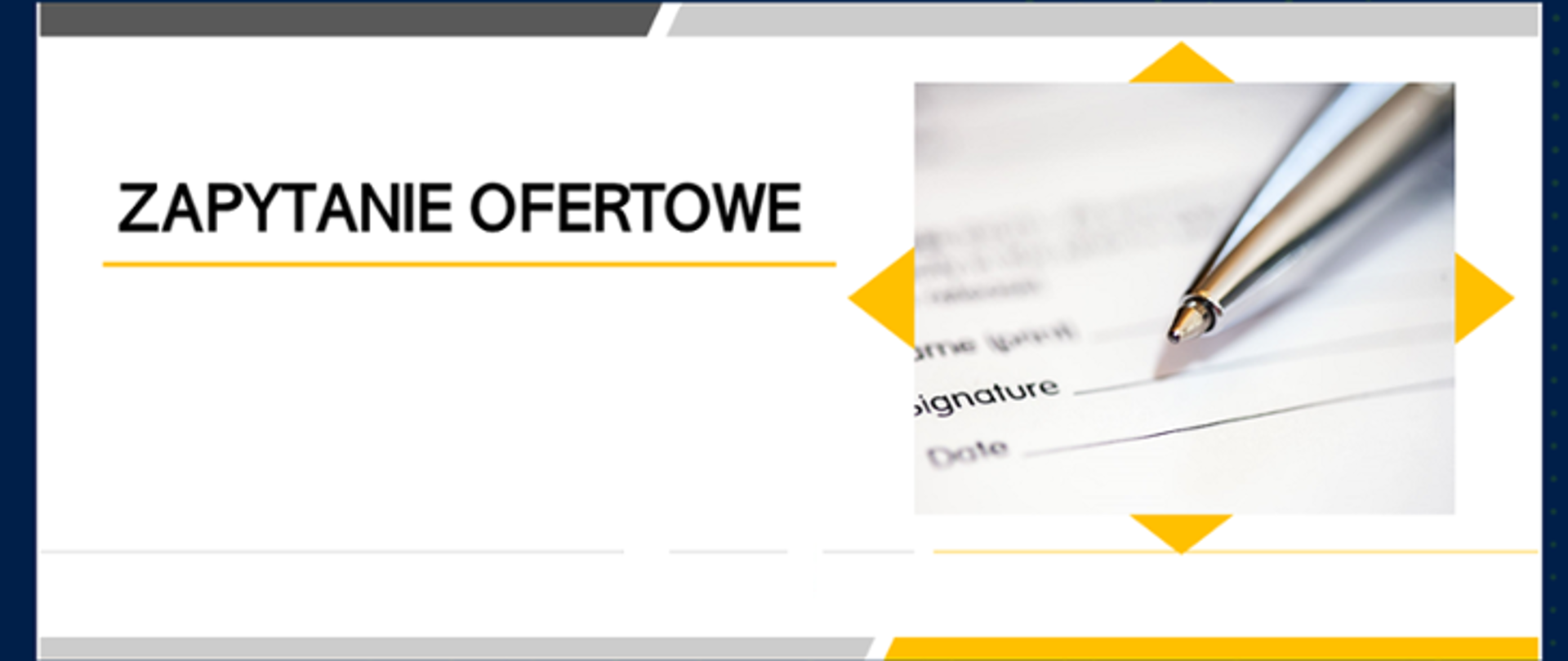 Zapytanie ofertowe - obraz