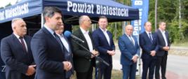 Uroczyste otwarcie ul. Topole w Niewodnicy Kośc.