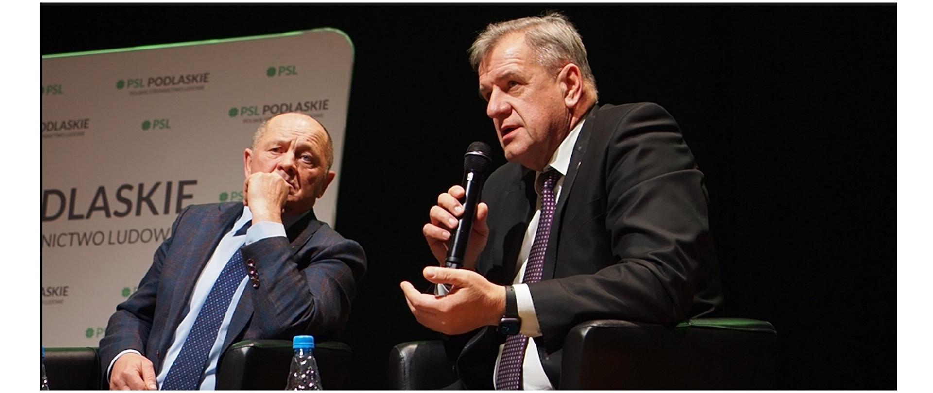 Debata o przyszłości podlaskiego rolnictwa z udziałem starosty bielskiego