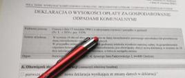 Komunikat! Kontrola deklaracji śmieciowych 