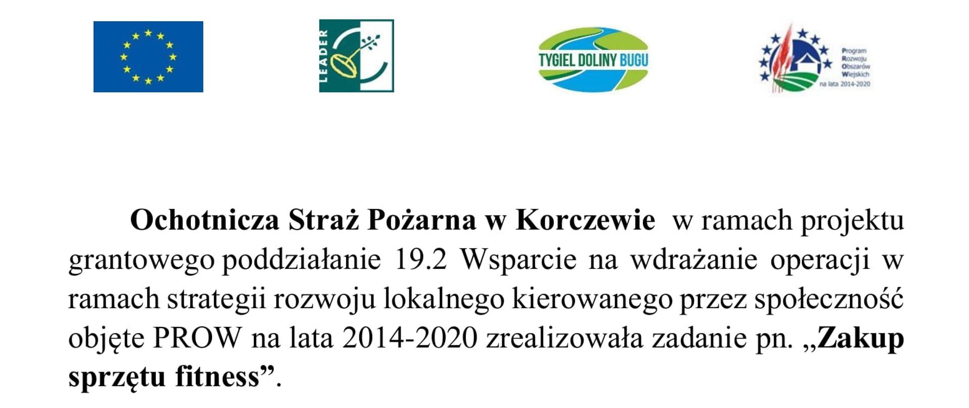 OSP Korczew zaprasza na zajęcia fitness