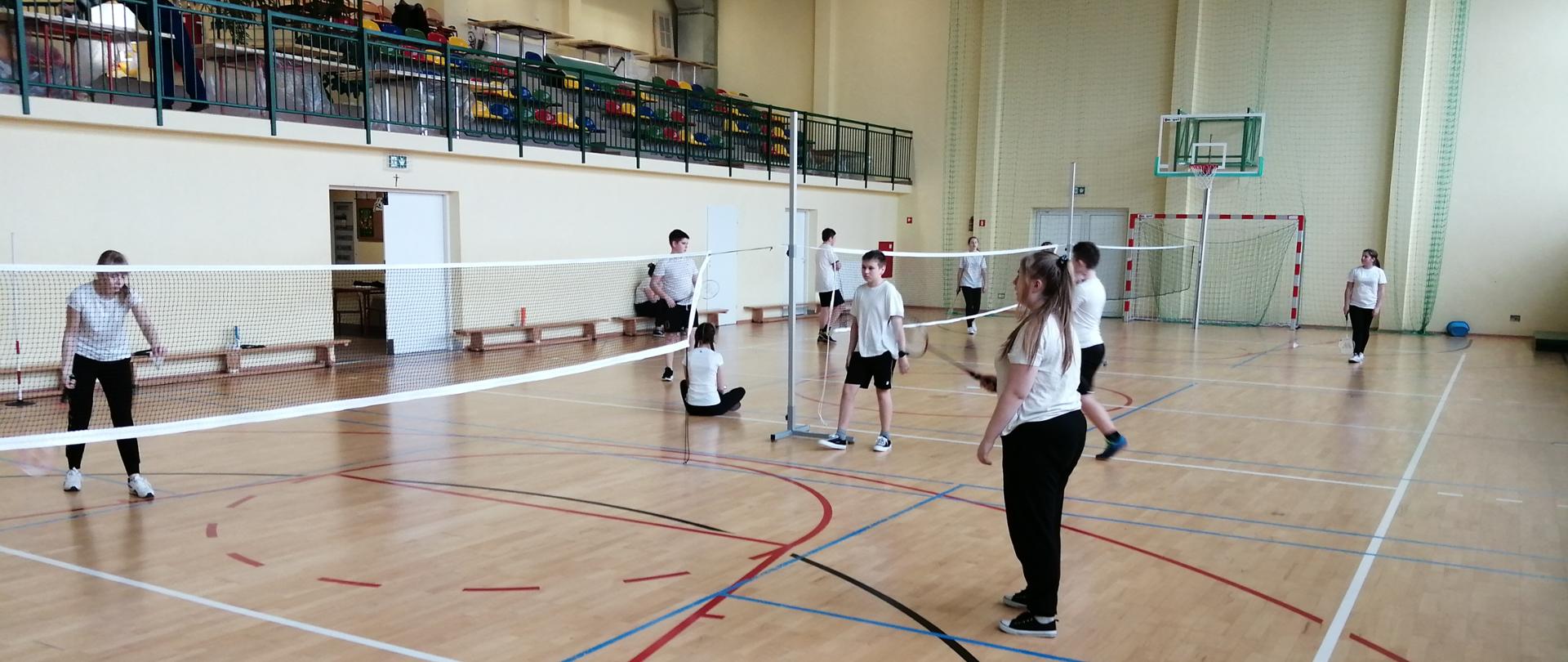 Treningi badmintona
