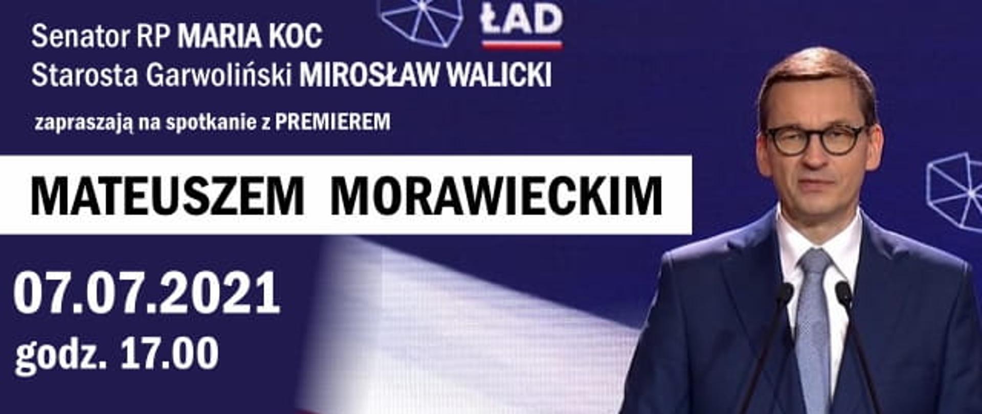 Plakat_zaproszenie_spotkanie z Premierem