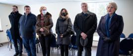 Do członków uroczystości przemawia Członek Zarządu Wiesława Burnos