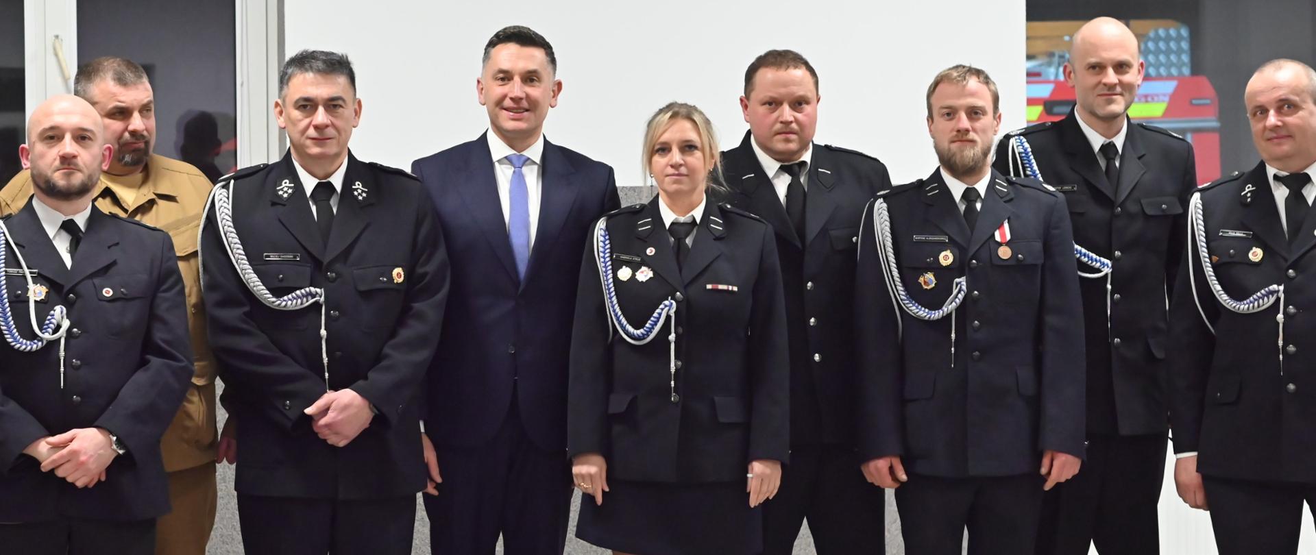 Burmistrz i druhowie OSP Niesięcin