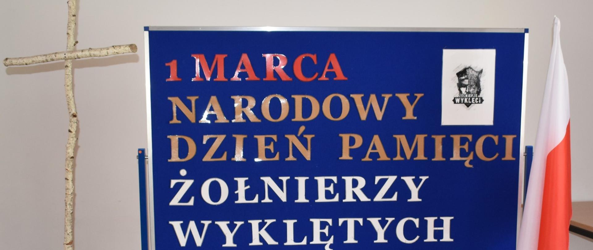 DZIEŃ ŻOŁNIERZY WYKLĘTYCH W NASZEJ SZKOLE