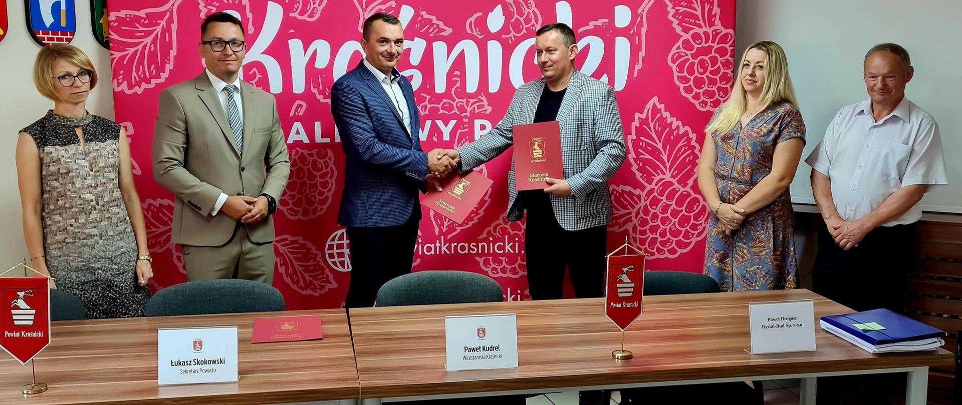 Podpisanie umowy na modernizację obiektów Zespołu Szkół nr 2 w Kraśniku