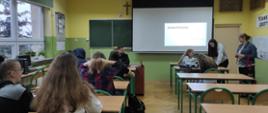 Szkolenie uczniów z I LO im. Marii Skłodowskiej - Curie