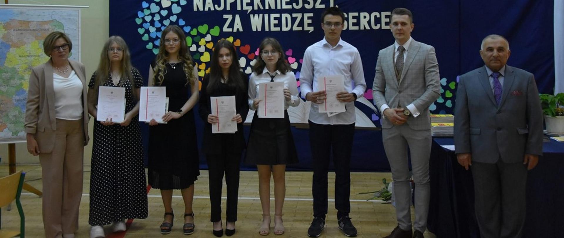 Zakończenie roku szkolnego w szkołach ponadpodstawowych