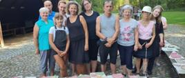 Uczestnicy warsztatów preznetują swoje prace