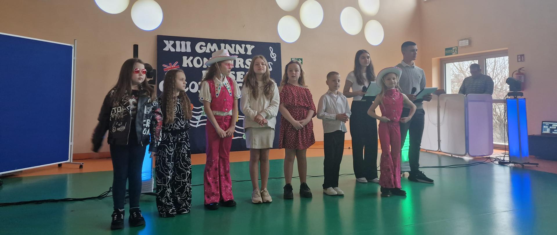 XIII Gminny Konkurs Piosenki Obcojęzycznej „Szkolna Eurowizja”