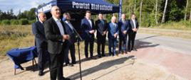 Uroczyste otwarcie ul. Topole w Niewodnicy Kośc.