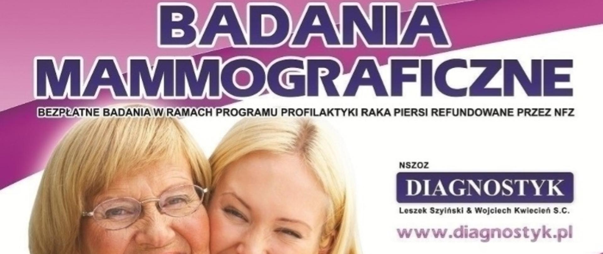 Badania Mammograficzne w Skąpe,